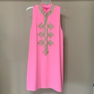 Lilly Pulitzer, Jane Shift High Collar Dress